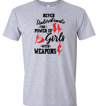 Load image into Gallery viewer, PREORDER Never Underestimate Color Guard Shirt
