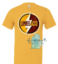 Load image into Gallery viewer, Lumberjack Lightning Bolt