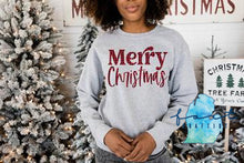 Load image into Gallery viewer, Merry Christmas Red Buffalo Plaid