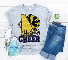 Load image into Gallery viewer, PHN Huskies Cheer T-shirt Pre-Order