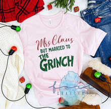 Load image into Gallery viewer, Mrs. Claus but Married to the G-man Glitter Effect