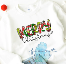 Load image into Gallery viewer, Tie Dye Leopard Merry Christmas