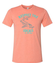 Load image into Gallery viewer, Sturgeon Respect The Locals T-shirt