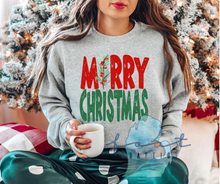 Load image into Gallery viewer, Red and Green Merry Christmas Tree E