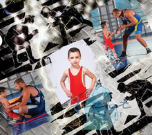 Load image into Gallery viewer, Custom Wrestling 20 oz Skinny Tumbler