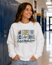 Load image into Gallery viewer, Central Middle School Cougars Spirit Stamp Collage
