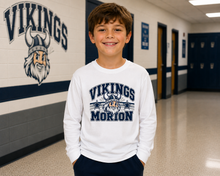 Load image into Gallery viewer, Marysville Vikings Morton Elementary Striped Viking Splashes
