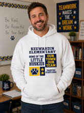 Load image into Gallery viewer, Keewahdin Elementary Little Huskies Block Word Art

