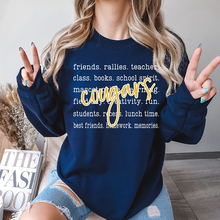 Load image into Gallery viewer, All Things Elementary Description School Mascot Customizable Shirt
