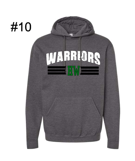 Holland Woods Distressed Warriors HW Stripes