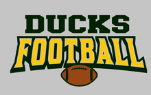 Load image into Gallery viewer, Warped Stacked Mascot Football Customizable Shirt
