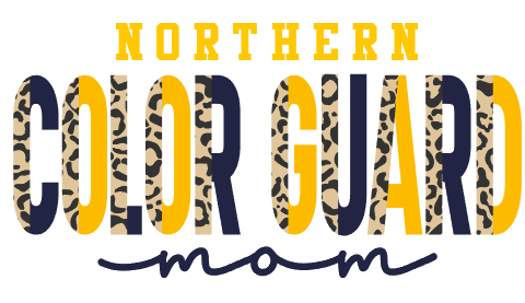 Leopard Color Guard Mom Customizable Shirt