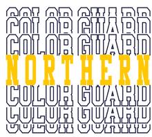 Load image into Gallery viewer, Stacked Color Guard Customizable Shirt
