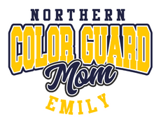 Load image into Gallery viewer, Personalized Color Guard Mom or Dad Customizable Shirt
