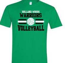 Load image into Gallery viewer, Classic School Mascot Volleyball Customizable Shirt
