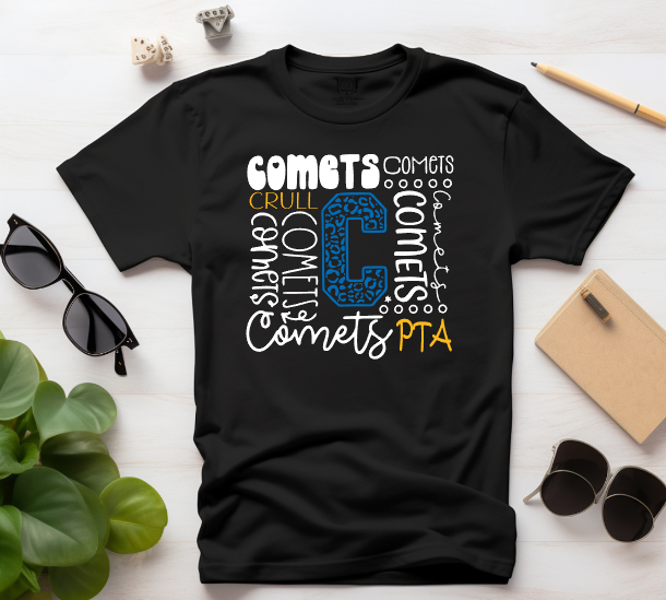 Comets PTA Wordart