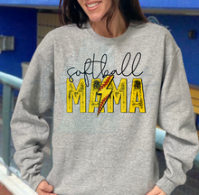 Load image into Gallery viewer, Softball Mama Lightning Bolt
