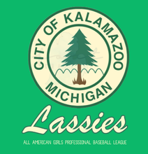 Load image into Gallery viewer, Kalamazoo Lassies Pocket Size Patch Print
