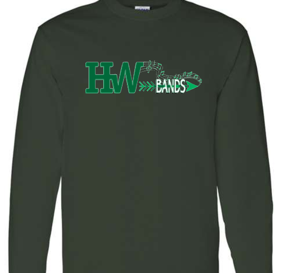 Holland Woods Middle School Bands Long Sleeve T-shirt