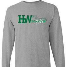 Load image into Gallery viewer, Holland Woods Middle School Bands Long Sleeve T-shirt

