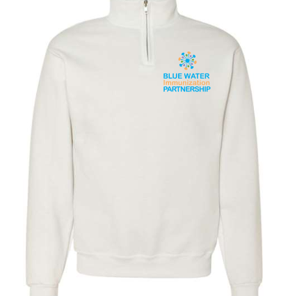 Blue Water Immumization Partnership 1/4 Zips