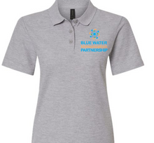 Load image into Gallery viewer, Blue Water Immumization Partnership WOMENS Polos
