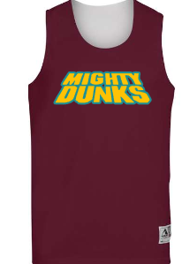 Might Dunks Reversible Youth Basketball Jersey