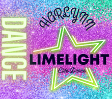 Load image into Gallery viewer, Limelight Personalized Dance Tumbler Without Pictures
