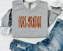 Load image into Gallery viewer, Sketch Letters School Mascot Shirt
