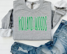 Load image into Gallery viewer, Sketch Letters School Mascot Shirt
