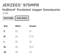 Load image into Gallery viewer, Garfield Gators Jerzees NuBlend Joggers
