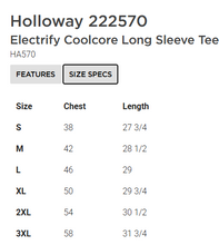 Load image into Gallery viewer, Kimball Cobras Baseball Electrify CoolCore Long Sleeve Tee
