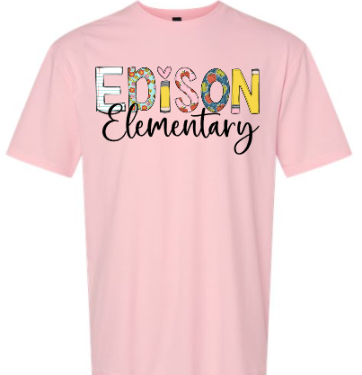 PINK OUT School Alpha Edison Elementary