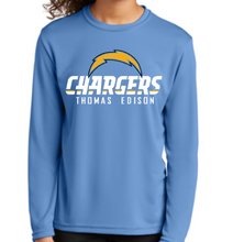 Load image into Gallery viewer, Chargers Basketball Long Sleeve Warm Up Shirt (5th Grade)
