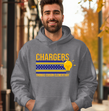 Load image into Gallery viewer, Chargers Checkered Stripes
