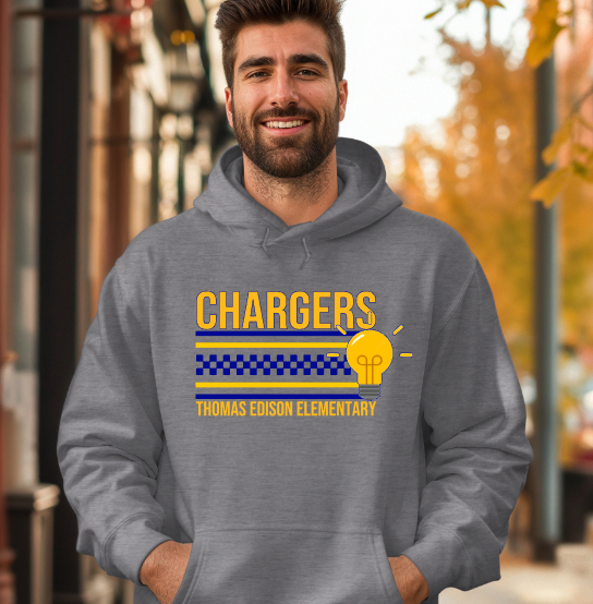 Chargers Checkered Stripes