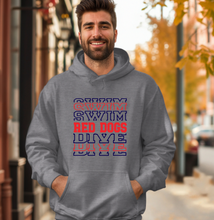 Load image into Gallery viewer, School Swim Dive Team Stacked
