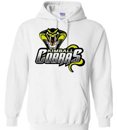 Kimball Cobras Unisex Gildan Heavy Cotton Hoodie