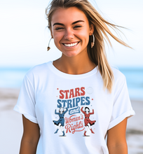 Load image into Gallery viewer, Stars, Stripes, and Women&#39;s Rights - 10 Print Options
