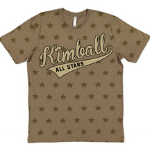Load image into Gallery viewer, District 7 All-Stars Softball Star Fan Shirts
