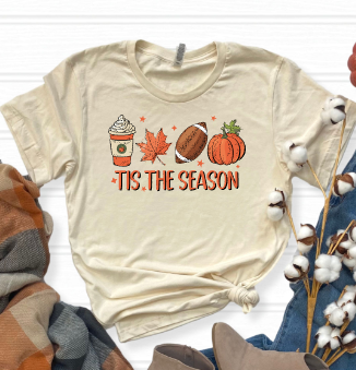 Tis The Season Football Pumpkin