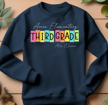 Load image into Gallery viewer, Avoca Elementary Grade Level Personalized Shirt
