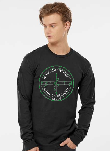 Holland Woods Middle School Bands Long Sleeve T-shirt