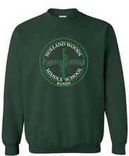 Load image into Gallery viewer, Holland Woods Middle School Bands Crewneck Sweatshirt

