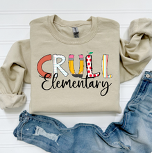 Load image into Gallery viewer, Crull Elementary School Alpha
