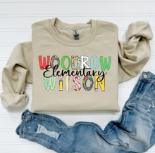 Load image into Gallery viewer, Woodrow Wilson Elementary School Alpha
