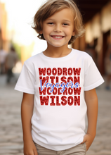Load image into Gallery viewer, Woodrow Wilson Elementary Faux Glitter Stacked
