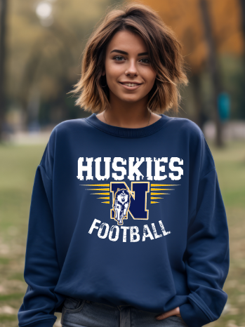 Huskies Football Block N
