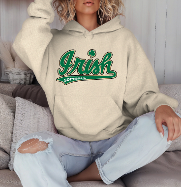 Emmett Irish Softball Full Size Irish Logo