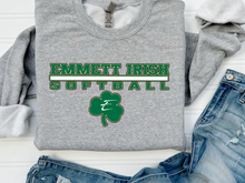 Load image into Gallery viewer, Emmett Irish Softball With Clover
